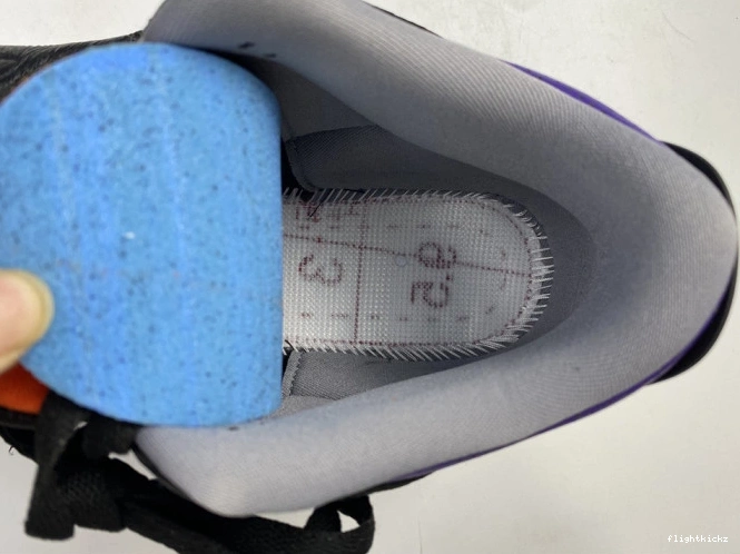 050 Court 3 CT8532 Air Jordan Retro Black Purple 0909
